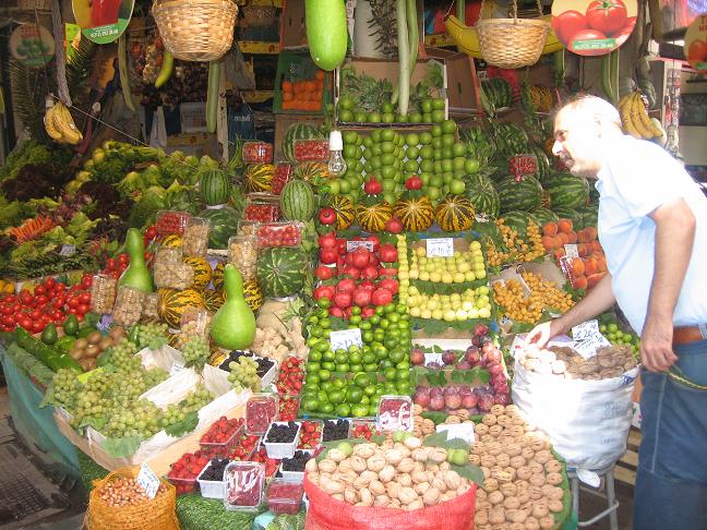 Turkish Fruit Stand
